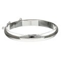 Sterling Silver 9-mm Polished Bangle Bracelet