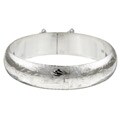 Sterling Silver Hand-engraved 15-mm Bangle Bracelet