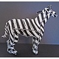 Bead and Wire Zebra Sculpture (South Africa)