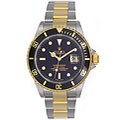 Pre-owned Rolex Submariner Men's Two-tone Black Dial Watch