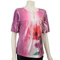 FINAL SALE Simply Irresistible Women's Sublimation Ruffle Shirt