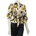 Simply Irresistible Women's Satin Shirred Top