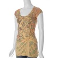 Self Esteem Junior's Floral Sublimation Print Tunic