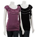 FINAL SALE Rain Women's Ruffle Shirt