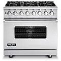 Viking 36-inch Stainless Steel Dual Fuel Range