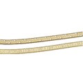 14k Gold 'Footprints' Herringbone Bracelet