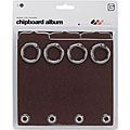 Basic Grey Chocolate Chip Tabbed Album
