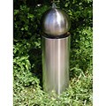 Unique Arts Stainless Steel 10-inch Gazing Ball Lighted Fountain