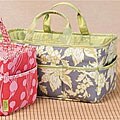 K & Company Amy Butler Lotus Faded China Tool Caddy