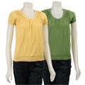 Kersh Women's Short-sleeve Scoop-neck Shirt