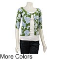 Kersh Women's Off-shoulder Cardigan