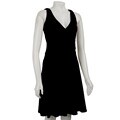Press Women's Wide-neck Black Dress