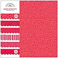 Doodlebug Red Ladybug 12x12-inch Paper Potpourri