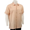 Joseph Abboud Men's Short-sleeve Linen Shirt
