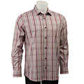 Calvin Klein Men's Long-sleeve Plaid Woven Shirt