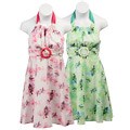 Hype Girl's Halter Top Flower Print Dress