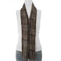 Adi Classic Collection Plaid Chenille Scarf
