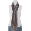 Adi Classic Collection Brown Chenille Scarf