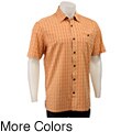 FINAL SALE Axis Men's 'Seaport' Silk Blend Short-sleeve Shirt