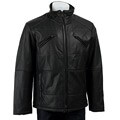Calvin Klein Men's Black Leather Jacket