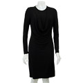 Calvin Klein Women's Cowl Neck Matte Jersey Dress