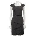 Calvin Klein Women's Cap Sleeve Stretch Sheath Dress