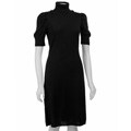 Calvin Klein Women's 1/2-sleeve Turtleneck Sweater Dress