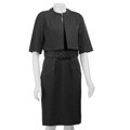 Calvin Klein Women's Charcoal Ponte Jacket Dress