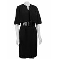 Calvin Klein Women's Black Ponte Jacket Dress