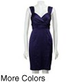 Calvin Klein Women's Stretch Satin Sheath Dress