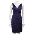 Calvin Klein Women's Stretch Satin Sheath Dress