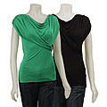 Kische Women's Drape Knit Top