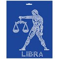 Kandi Korp Hotfix Crystal-style Libra Stencil