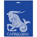 Kandi Korp Hotfix Capricorn Crystal-style Stencil