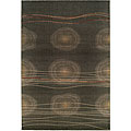 New Zealand Wool and Faux Silk Rug (2'2 x 7'10)