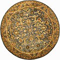 Exquisite Blue/ Gold Rug (8' Round)