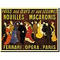 Leonetto Cappiello 'Ferrari - Opera - Paris' Canvas Art