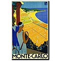 Roger Broders 'Monte-Carlo' Canvas Art