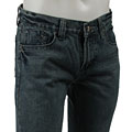 Illegal Men's Bootcut Medium Blue Vintage Jeans