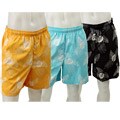 FINAL SALE Alex Cannon Men's Palm Leaf Pattern Swim Trunks
