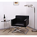 X Black Leather Chair