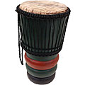 Handmade Tall Bongo Drum (Ghana)