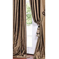 Signature Stem Green Textured Silk Curtain Panel (50 in. x 84 in.)