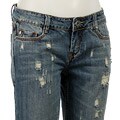 Velvet Heart Women's Bootcut Distressed Jeans