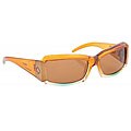 Spy Abbey Women's Aqua Terra/ Caramel Bronze Sunglasses