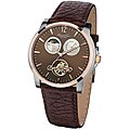 Kenneth Cole Men's Brown Leather Strap Watch