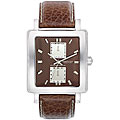 Kenneth Cole Men's Brown Leather Strap Watch