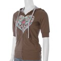 L.A. Kitty Junior's Short-sleeve Aloha Hoodie