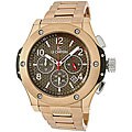 Le Chateau Men's Sports Dinamica Rose Goldtone Watch