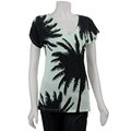 FINAL SALE Loomstate Women's Organic Cotton Palm Print T-shirt